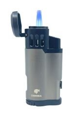 Cohiba Üç Torch Jet Alev Puro Çakmağı - Antrasit