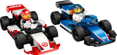 LEGO City F1 Williams Racing ve Haas F1 Yarış Arabaları 60464