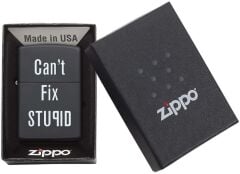 Zippo Can't Fix Stupid - Aptallığı Düzeltemezsin Dizayn Çakmak