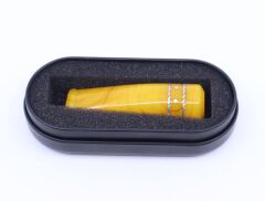 Clipper Gümüş Kakma Kehribar (Amber) Ağızlık