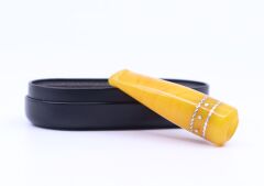 Clipper Gümüş Kakma Kehribar (Amber) Ağızlık