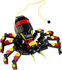 LEGO Creator Vahşi Hayvanlar Şaşırtıcı Örümcek - 3'ü 1 Arada 31159