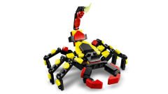 LEGO Creator Vahşi Hayvanlar Şaşırtıcı Örümcek - 3'ü 1 Arada 31159