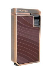 Parmida Çift Torch Puro Çakmağı - Kahverengi/Bronz