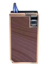 Parmida Çift Torch Puro Çakmağı - Kahverengi/Bronz