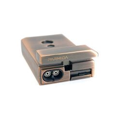 Parmida Çift Torch Puro Çakmağı - Kahverengi/Bronz