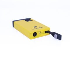 Cohiba Puro Çakmağı Çift Torchlu Jet Alev - Sarı/Siyah