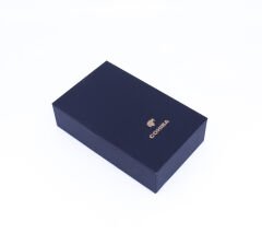 Cohiba Puro Çakmağı Çift Torchlu Jet Alev - Black Crackle/Siyah