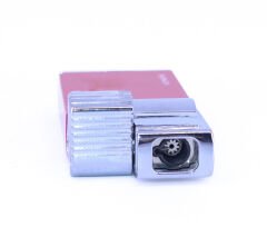 Parmida Puro Çakmağı Tek Torchlu Jet Alev - Kırmızı