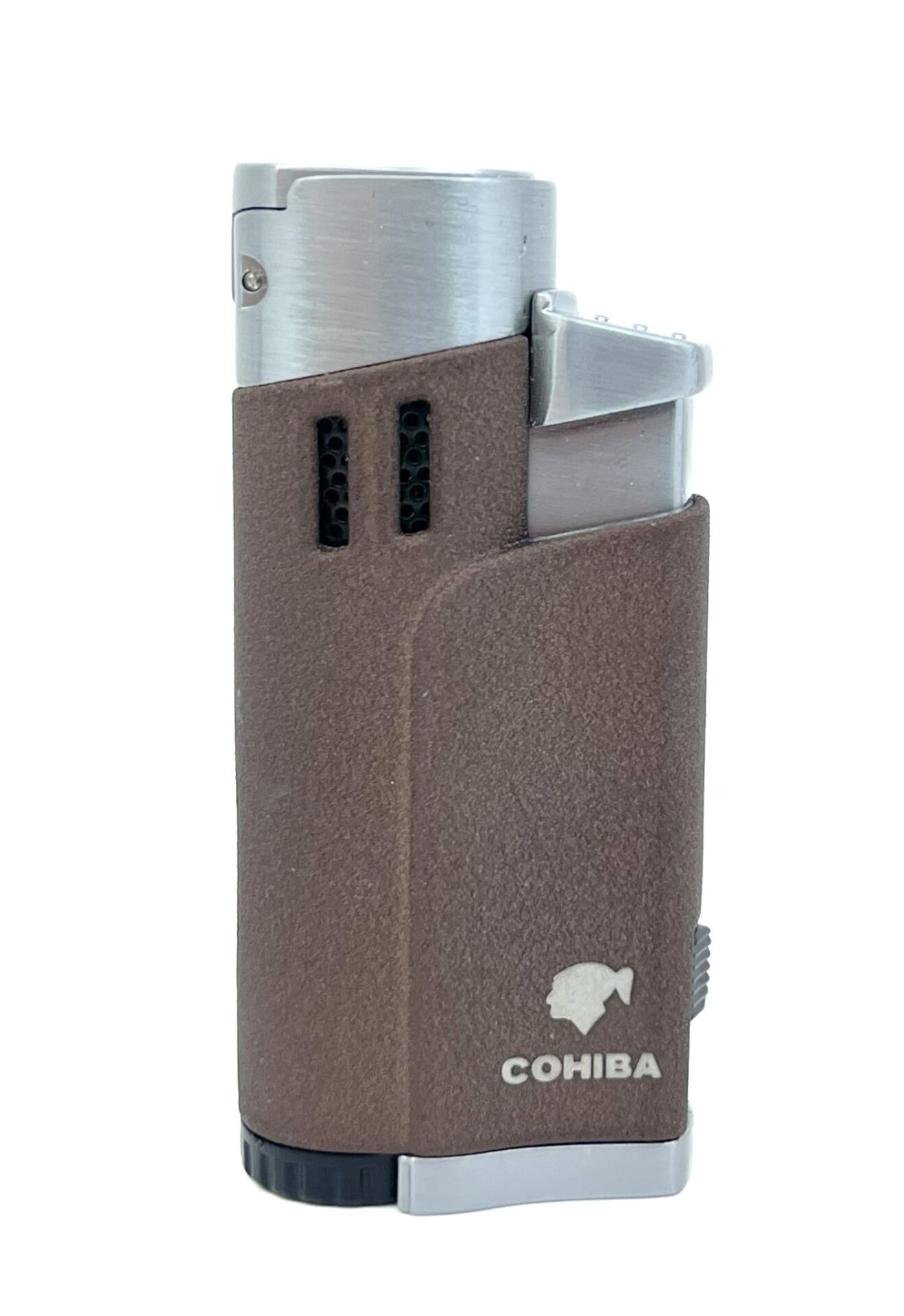 Cohiba Dört Torchlu Jet Alev Puro Çakmağı - Kahverengi