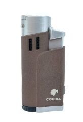 Cohiba Dört Torchlu Jet Alev Puro Çakmağı - Kahverengi