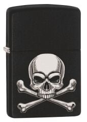 Zippo Skull Crossbones Dizayn Çakmak