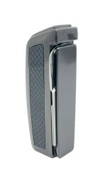 Parmida Puro Makaslı Jet Alev Puro Çakmağı - Gri