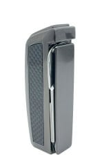 Parmida Puro Makaslı Jet Alev Puro Çakmağı - Gri