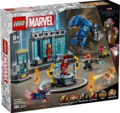 LEGO Marvel Iron Man'in Laboratuvarı Zırh Salonu 76315