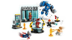 LEGO Marvel Iron Man'in Laboratuvarı Zırh Salonu 76315
