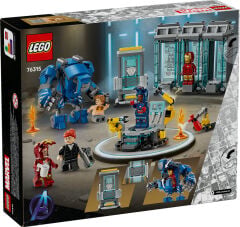 LEGO Marvel Iron Man'in Laboratuvarı Zırh Salonu 76315