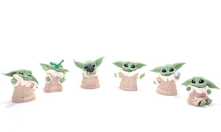 Baby Yoda 6'lı Figür Set