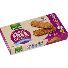 Gullon Çikolata Aroma Dolgulu Glutensiz Sandviç Bisküvi 225 gr