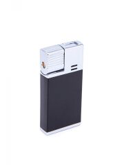 Parmida Puro Çakmağı Tek Torchlu Jet Alev - Siyah