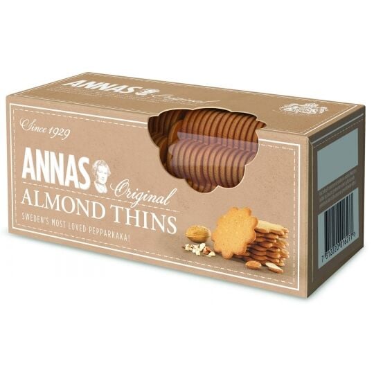Annas Original Almond Thins Bademli Bisküvi-Kurabiye 150 gr