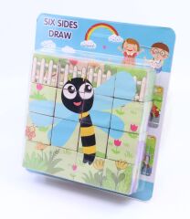 Ahşap Eğitici Oyuncak Yap-Boz Minik Arı