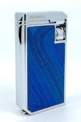 Parmida Çift Torch Puro Çakmağı - Lacivert/Gümüş