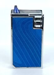 Parmida Çift Torch Puro Çakmağı - Lacivert/Gümüş