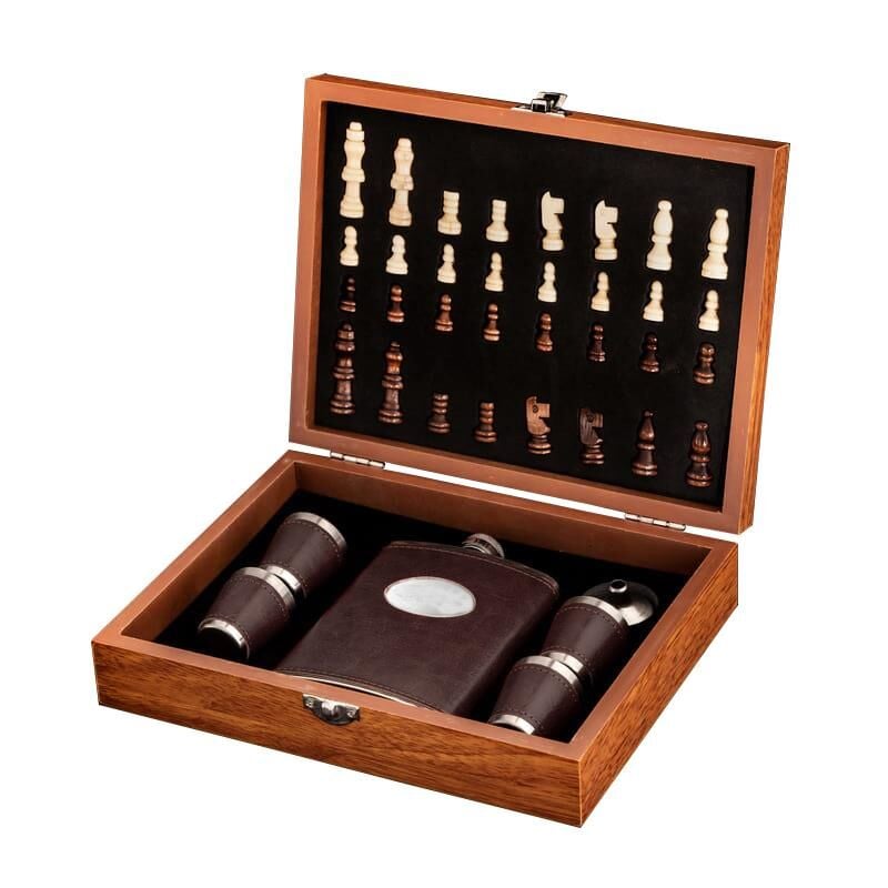 Matara Setli Satranç Takımı Kahverengi