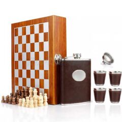 Matara Setli Satranç Takımı Kahverengi