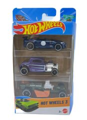 Hot Wheels 3'lü Araba Seti - Set 11