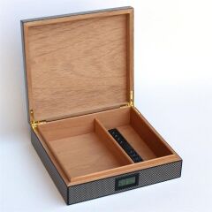 Cohiba Humidor / Puro Saklama Kutusu Gri