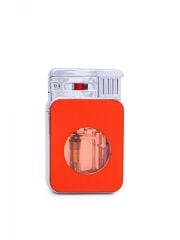 Parmida Puro Çakmağı Tek Torch Jet Alev - Kırmızı