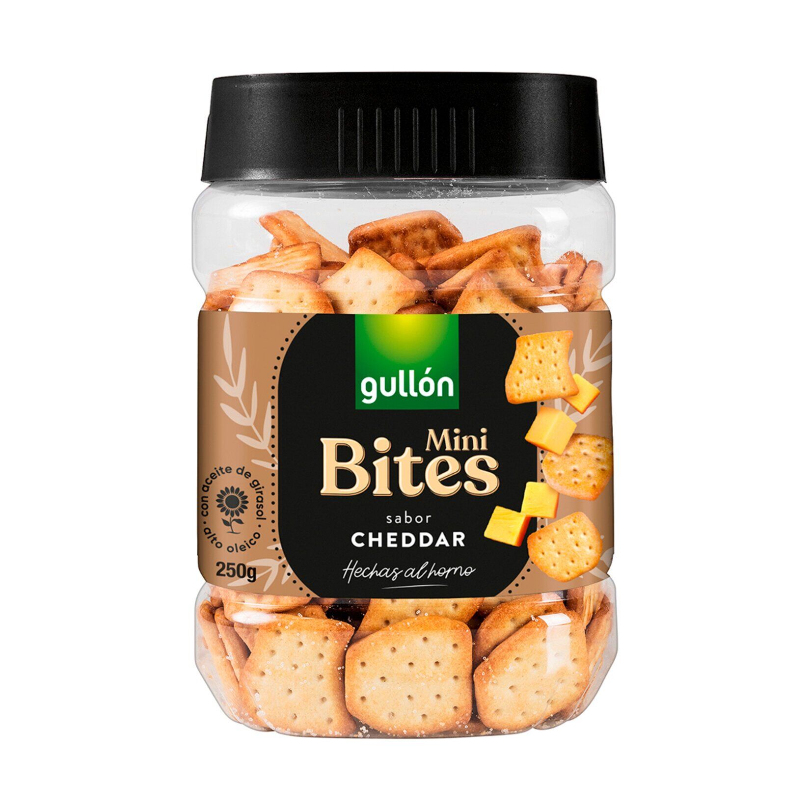 Gullon Mini Bites Cheddar Biskuvi 250 gr