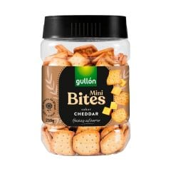 Gullon Mini Bites Cheddar Biskuvi 250 gr