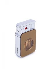 Parmida Puro Çakmağı Tek Torch Jet Alev - Kahverengi