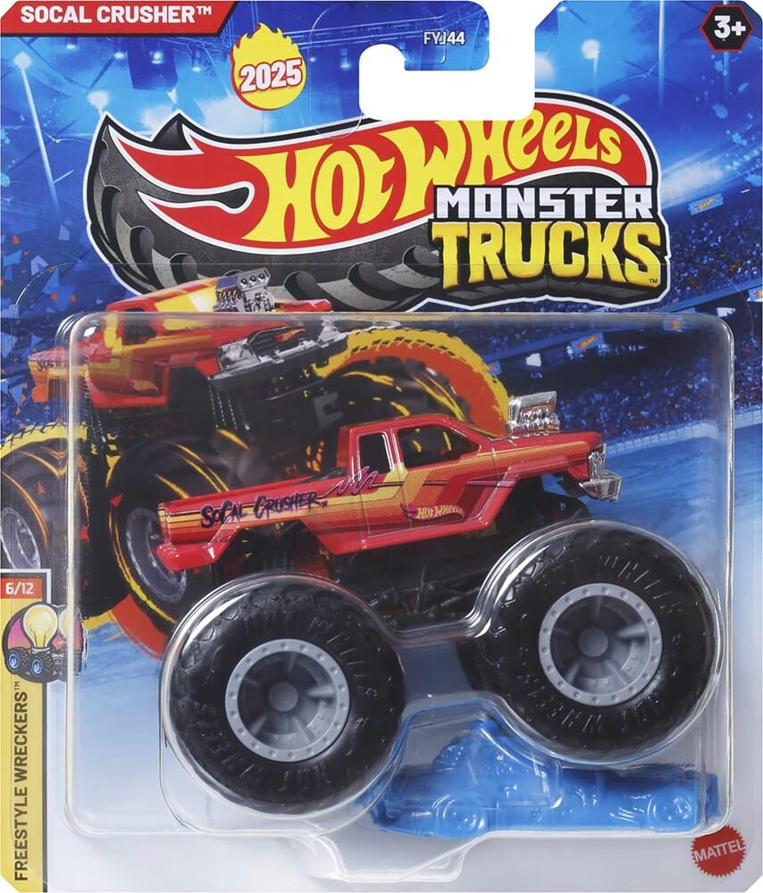 Hot Wheels Monster Trucks Canavar Kamyon Arabalar - Socal Crusher