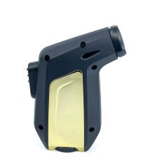 Parmida Puro Çakmağı Jet Alev - Gold/Black