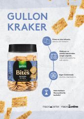 Gullon Mini Bites Quinoa & Chia Balık Kraker 250 gr