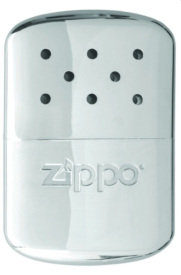 Zippo Cep Isıtıcısı - Sobası (12 Saate kadar etkilidir.) Parlak Krom