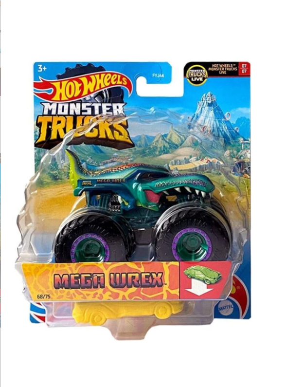 Hot Wheels Monster Trucks Canavar Kamyon Arabalar - Mega Wrex