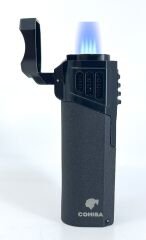 Cohiba Dört Torch Puro Çakmağı - Siyah