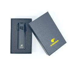 Cohiba Dört Torch Puro Çakmağı - Siyah