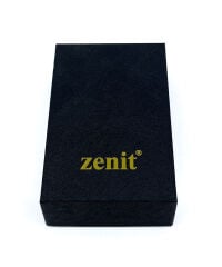 Zenit Lüks Metal Çakmak - USB Şarjlı & Elektronik Ateşleme - Füme/Altın