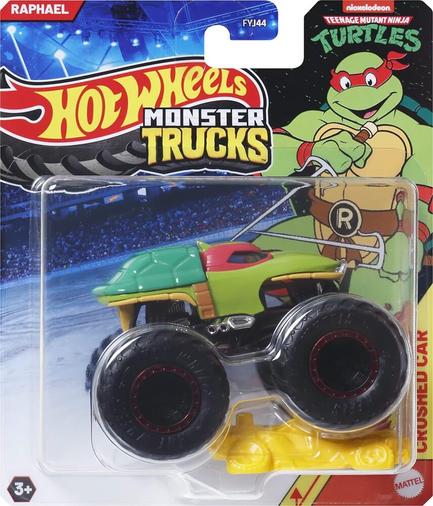 Hot Wheels Monster Trucks Canavar Kamyon Arabalar - Ninja Turtles Raphael