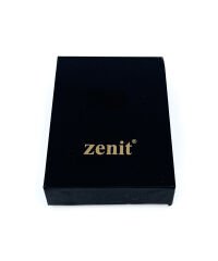 Zenit Metal Alev Desenli Pürmüz Alevli Çakmak - Gümüş Gri (Özel Kutulu)