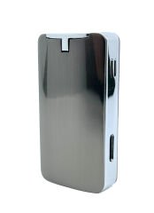 Cohiba Üç Torch Puro Çakmağı - Antrasit/Parlak Krom