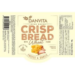 Danvita Peynirli ve Sarımsaklı Çıtır Buğday Ekmeği