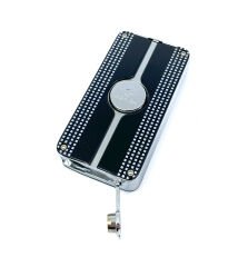 Cohiba Üç Torch Puro Çakmağı - Siyah/Beyaz