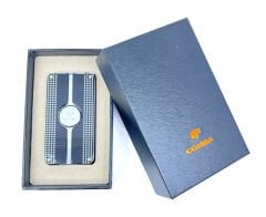 Cohiba Üç Torch Puro Çakmağı - Siyah/Beyaz